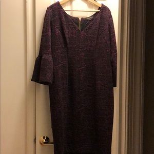 Beautiful Bell sleeve figure flattering dress